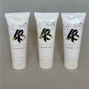 ASHLEY BLACK FASCIOLOGY Pre Blast Cleanse Post Blast Cleanse & Cream New Sealed.
